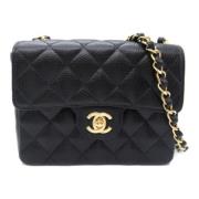 Chanel Vintage Pre-owned Laeder chanel-vskor Black, Dam