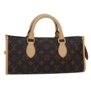 Louis Vuitton Vintage Pre-owned Canvas handvskor Brown, Dam