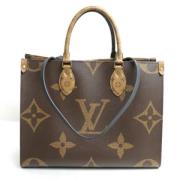 Louis Vuitton Vintage Pre-owned Tyg louis-vuitton-vskor Brown, Dam