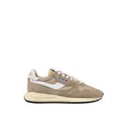 Autry Pepper/White Läder Låga Sneakers Brown, Dam