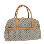 Louis Vuitton Vintage Pre-owned Canvas handvskor Blue, Dam