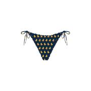 MC2 Saint Barth Brasiliansk Duck Print Bikini Underdel Multicolor, Dam