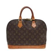 Louis Vuitton Vintage Pre-owned Canvas louis-vuitton-vskor Brown, Dam