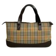 Burberry Vintage Pre-owned Canvas totevskor Brown, Dam