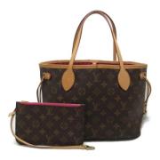 Louis Vuitton Vintage Pre-owned Tyg louis-vuitton-vskor Brown, Dam