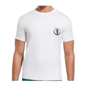 Bikkembergs Herr T-Shirt Pupino White, Herr