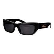 Gucci Stilfulla solglasögon Black, Herr