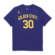 Nike Stephen Curry Statement T-shirt Blue, Herr