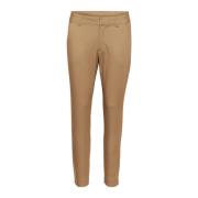 Kaffe Chino Pant Pants Petrified Oak Brown, Dam