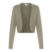 Kaffe Bolero Stickad Vetiver Green, Dam