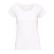 InWear Enkel Vit T-shirt Isakayaiw Pure White, Dam