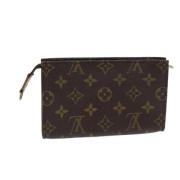 Louis Vuitton Vintage Pre-owned Canvas necessrer Brown, Dam