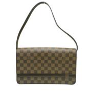 Louis Vuitton Vintage Pre-owned Canvas louis-vuitton-vskor Brown, Dam