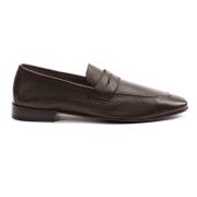 Testoni Hjort Loafer Lätt Elegant Spetsig Tå Brown, Herr