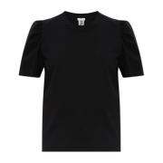 Comme des Garçons Bomull T-shirt Black, Dam