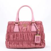 Prada Vintage Pre-owned Laeder handvskor Pink, Dam