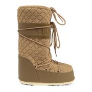 Moon Boot Snö stövlar ikon quilt Beige, Dam