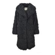 Gaëlle Paris Stilren Jacka med Oversized Passform Black, Dam