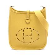 Hermès Vintage Pre-owned Laeder axelremsvskor Yellow, Dam