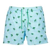 MC2 Saint Barth Komfort Ljus Badshorts Blå Blue, Herr