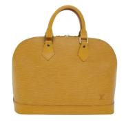 Louis Vuitton Vintage Pre-owned Laeder louis-vuitton-vskor Yellow, Dam