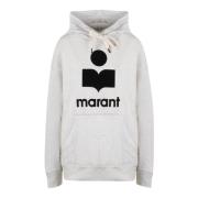 Isabel Marant Étoile Ecru Felpa Sweatshirt Gray, Dam