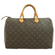 Louis Vuitton Vintage Pre-owned Tyg louis-vuitton-vskor Brown, Dam