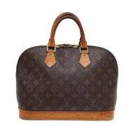 Louis Vuitton Vintage Pre-owned Canvas louis-vuitton-vskor Brown, Dam