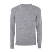 Ballantyne Zink Rund Hals Pullover Tröja Gray, Herr