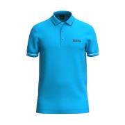 Boss Slim Fit Polo Shirt Blue, Herr