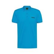 Boss Slim Fit Polo Shirt Blue, Herr