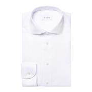 Eton Vit Affärsskjorta Slim Fit White, Herr