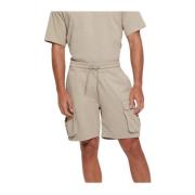 Guess Cargo shorts - Beige, rak passform Beige, Herr