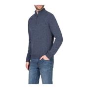 Hackett Halva zip tröja Blue, Herr