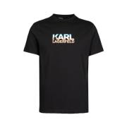 Karl Lagerfeld Stilren T-shirt Black, Herr