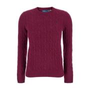 Polo Ralph Lauren Bordeaux Sweater Julianna Pullover Red, Dam