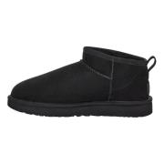 UGG Klassiska Ultra Mini Svarta Stövlar Black, Dam