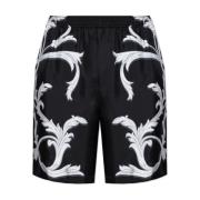 Versace Sidenshorts Black, Herr