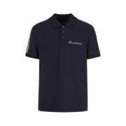 Armani Exchange Klassisk Krage Polo Tröja Black, Herr