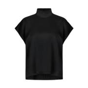 Drykorn Svart Alaria_1 Tops Black, Dam