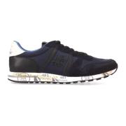 Premiata Blå Eric Low-Top Sneakers Blue, Herr