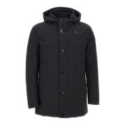 Blauer Herr Vattentät Trenchcoat, Svart Black, Herr