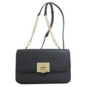 Michael Kors Pre-owned Pre-owned Canvas axelremsvskor Black, Dam