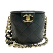 Chanel Vintage Pre-owned Laeder chanel-vskor Black, Dam