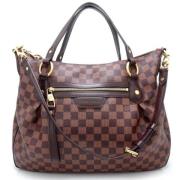 Louis Vuitton Vintage Pre-owned Canvas louis-vuitton-vskor Brown, Dam