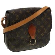 Louis Vuitton Vintage Pre-owned Canvas louis-vuitton-vskor Brown, Dam