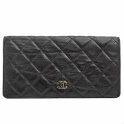 Chanel Vintage Pre-owned Laeder plnbcker Black, Dam