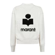 Isabel Marant Étoile Stilren Sweatshirt för Kvinnor Beige, Dam