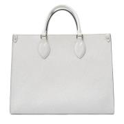 Louis Vuitton Vintage Pre-owned Laeder totevskor White, Dam