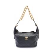 Chanel Vintage Pre-owned Laeder chanel-vskor Black, Dam